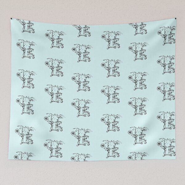 Item preview, Little Dragon Hi (light backgrounds) designed and sold by Lrtheurer.