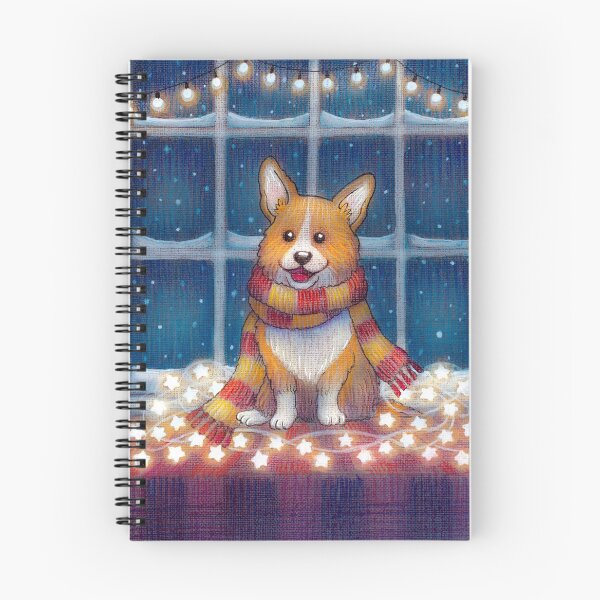 Item preview, Cosy Winter Corgi designed and sold by illustore.