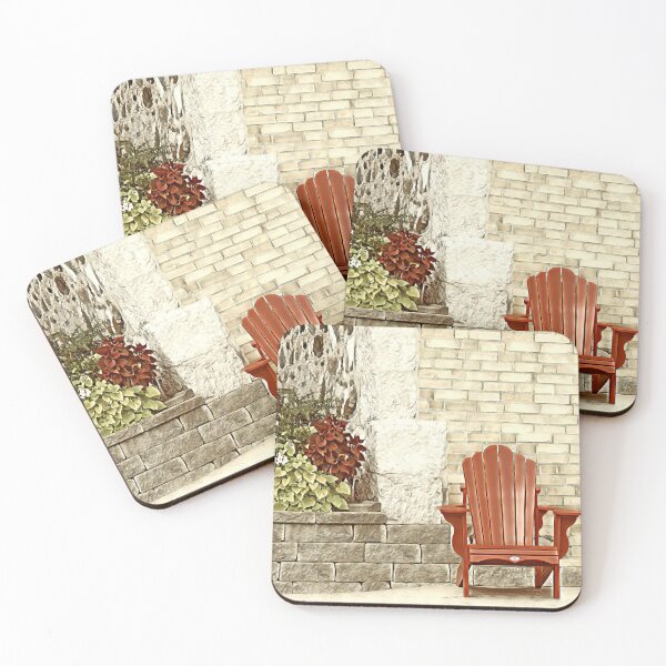 Item preview, Chair and Brick Wall-1 designed and sold by MaryLinH.