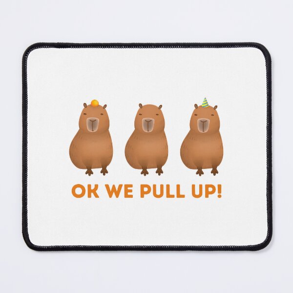Artikelvorschau, Capybara Meme Ok, wir ziehen hoch entworfen und verkauft von artbybiyan.