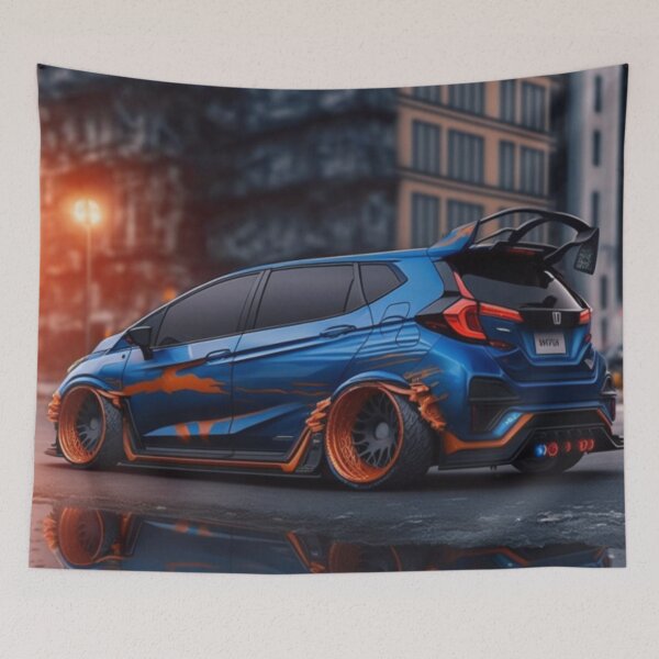 Item preview, The Blue Honda GK5: A Vision of the Future City designed and sold by DaniFantasy.
