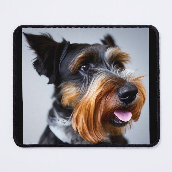 Item preview, Schnauzer Portrait designed and sold by 3DogKnight.