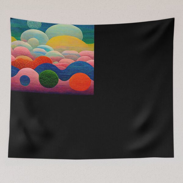 Item preview, Happy grassy clouds designed and sold by DESIGNERCATS.