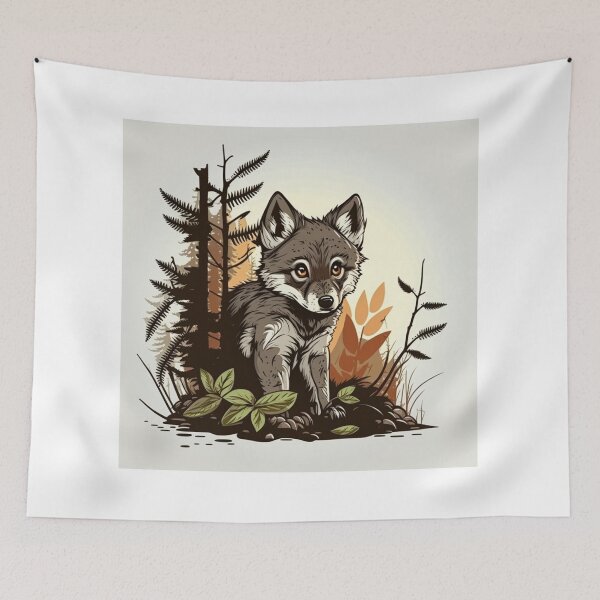 Item preview, Howling Adventure: A Baby Wolf's Journey in the Forest designed and sold by Barnissim.