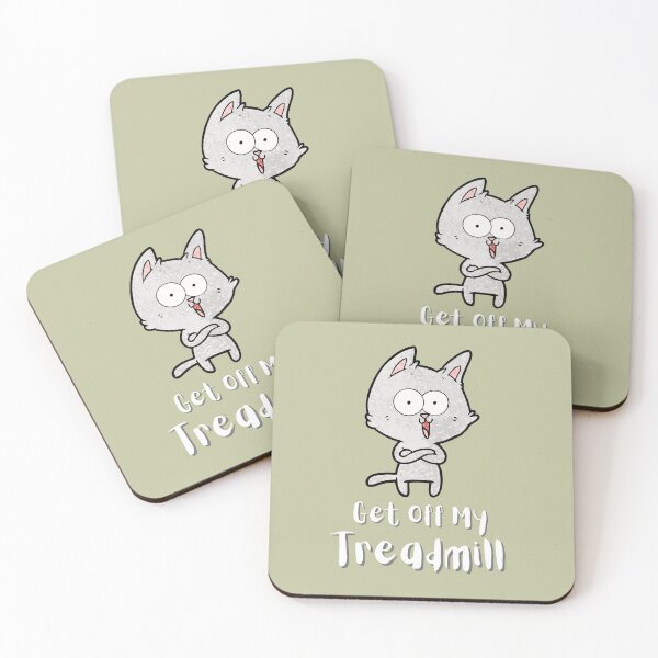 Item preview, Get Off My Treadmill Please. For a gym person, for a cat lover, for a gym instructor, for a fitness instructor. designed and sold by Wentoo.