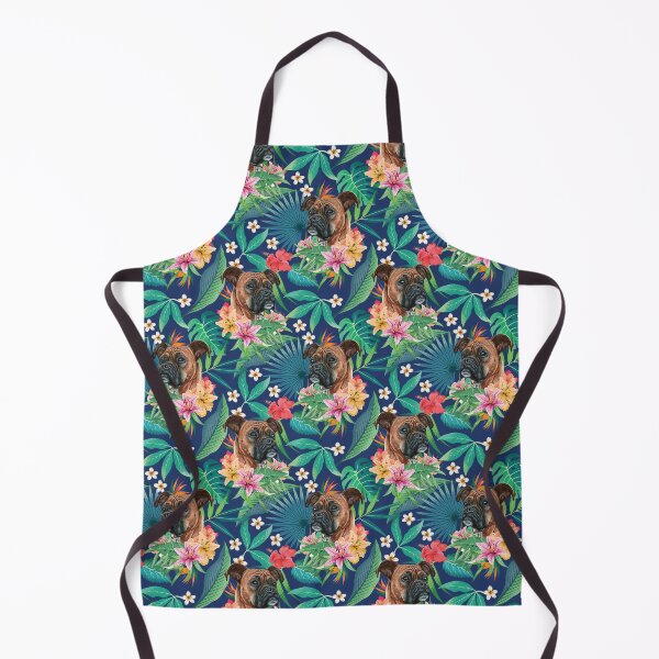 Item preview, Tropical Red Fawn Boxer Dog 2 designed and sold by lulupetart.