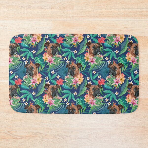 Item preview, Tropical Red Fawn Boxer Dog 2 designed and sold by lulupetart.