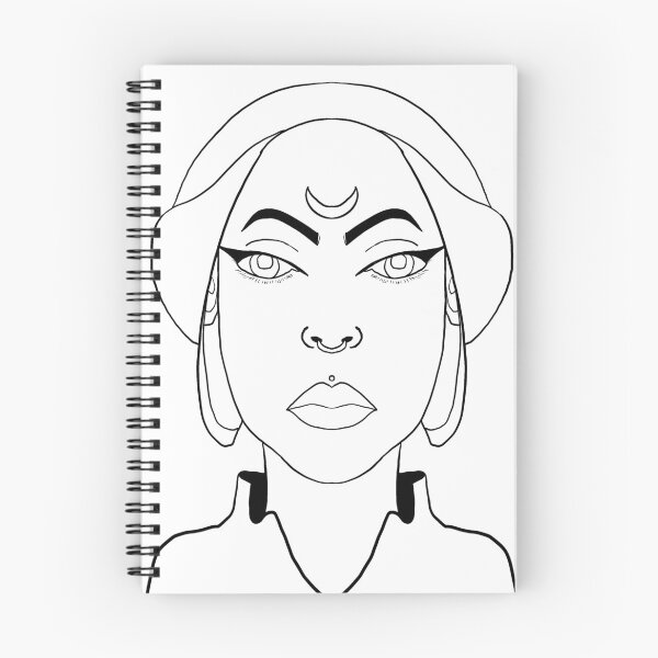 Item preview, La jefa (outline) designed and sold by CrazyFozBazaar.