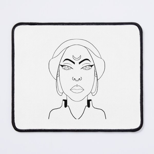 Item preview, La jefa (outline) designed and sold by CrazyFozBazaar.