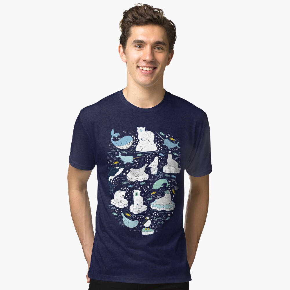 Item preview, Tri-blend T-Shirt designed and sold by Cecca-Designs.