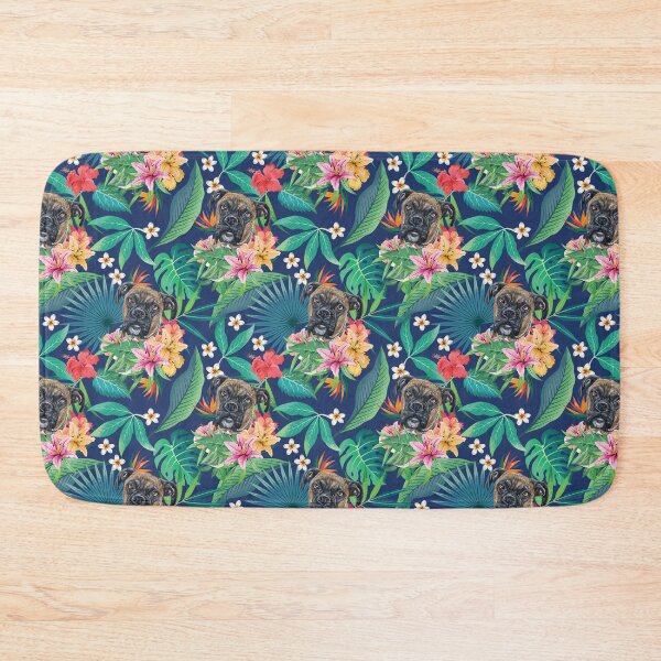 Item preview, Tropical Brindle Boxer Dog 1 designed and sold by lulupetart.