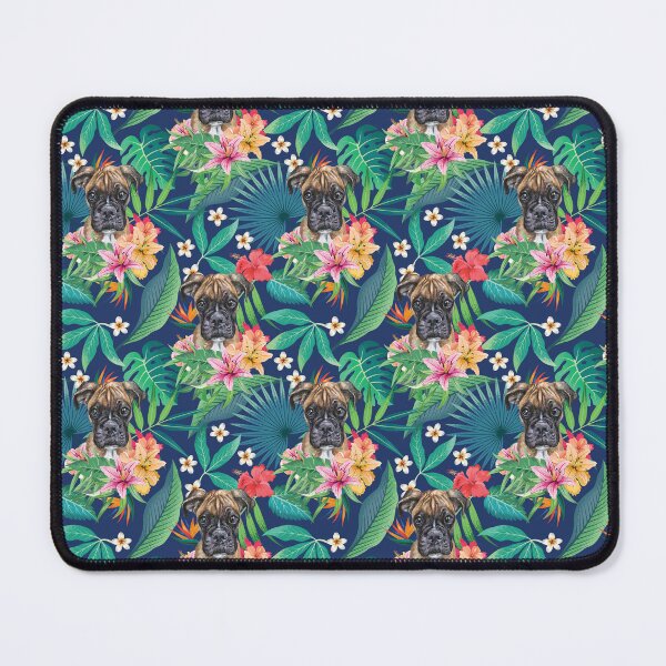 Item preview, Tropical Brindle Boxer Dog 2 designed and sold by lulupetart.
