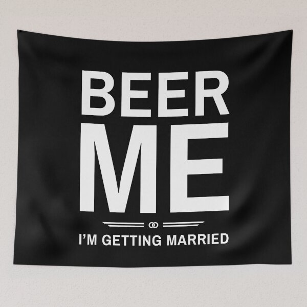 Item preview, Beer Me I'm Getting Married Funny T-Shirt designed and sold by Skateboarding Fingerboarding BMX.