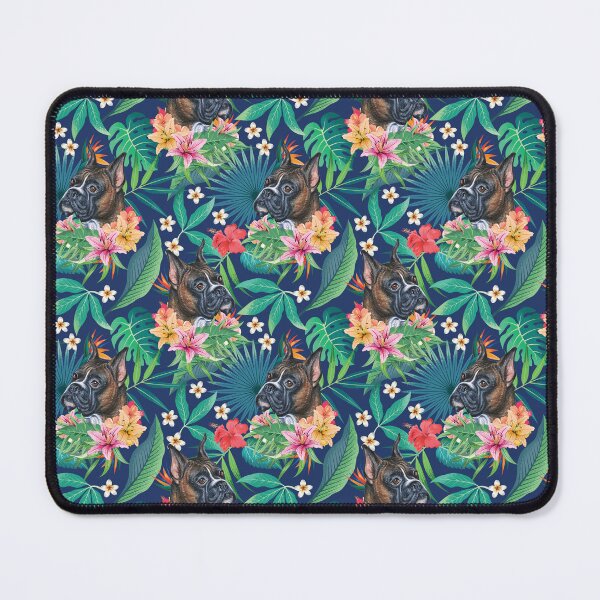 Item preview, Tropical Brindle Boxer Dog 3 designed and sold by lulupetart.