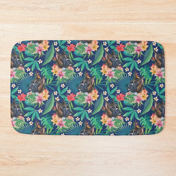 Item preview, Tropical Brindle Boxer Dog 3 designed and sold by lulupetart.