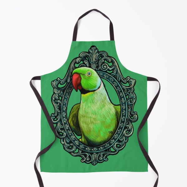 Item preview, Parrot Cameo: Ringneck Parrot designed and sold by FreyStrandDraws.