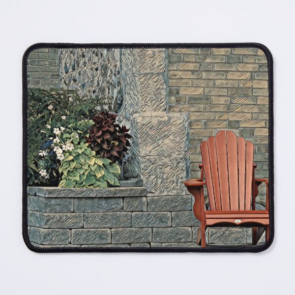 Item preview, Chair and Brick Wall-3 designed and sold by MaryLinH.