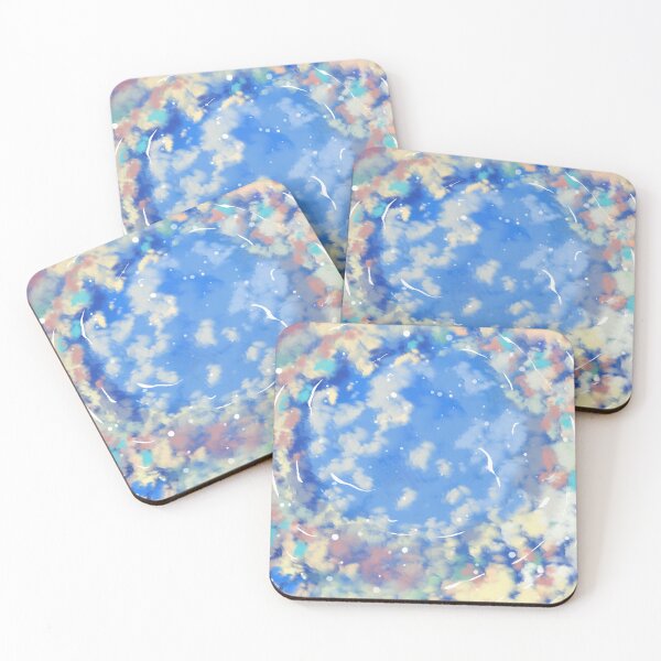 Item preview, Colorful sky cloudy illustration 09 designed and sold by UnaWu533.