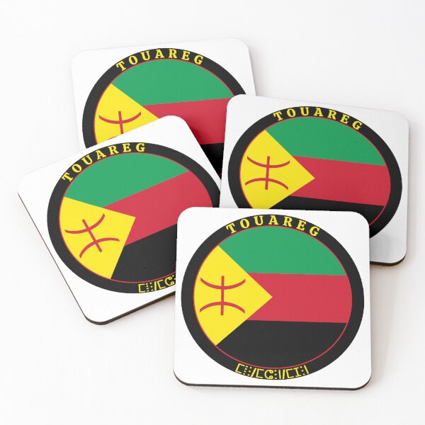 Item preview, Tuareg People Flag Roundel designed and sold by Fed Sher.