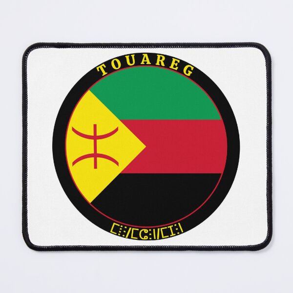 Item preview, Tuareg People Flag Roundel designed and sold by Fed Sher.