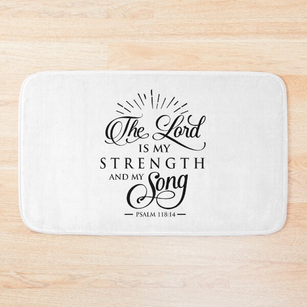Item preview, The Lord is my Strength designed and sold by kimberpix.