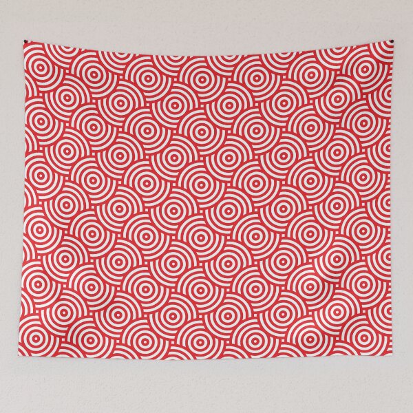 Item preview, Overlapping Circle Pattern | Red and White designed and sold by rsty11.
