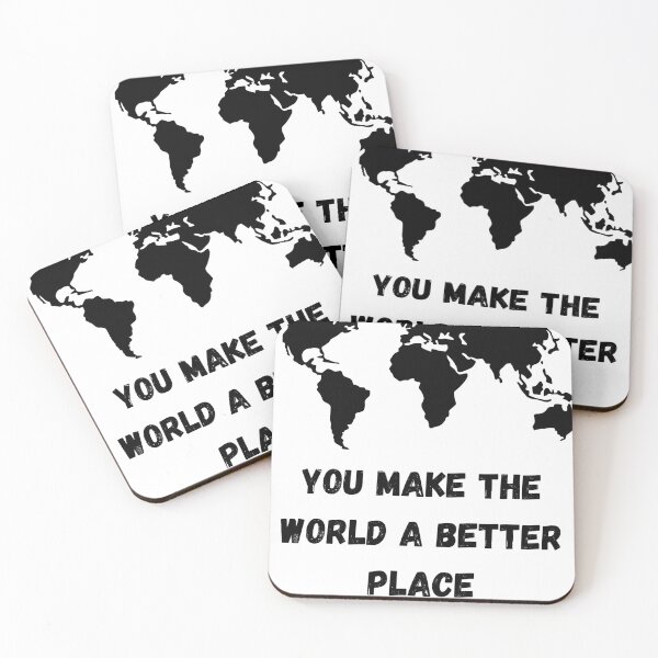 Item preview, you make the world a better place designed and sold by Shehzadi Sana.