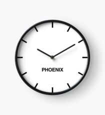 Phoenix Time Zone Newsroom Wall Clock Clock