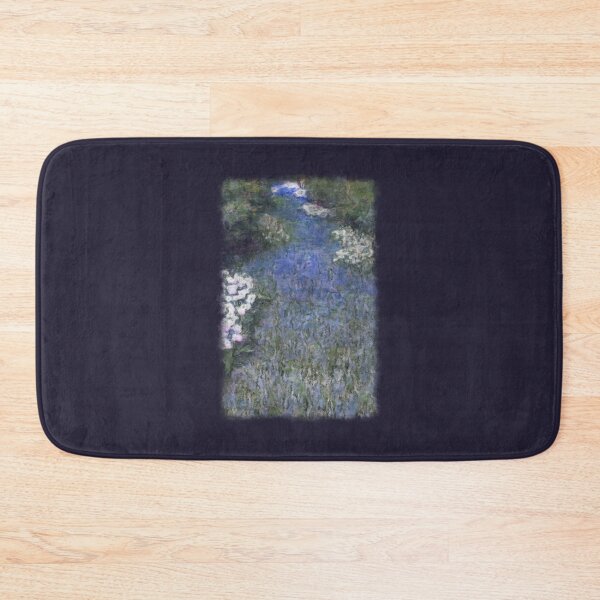 Aperçu de l'œuvre Impressionist Blue Flower Forest Path créée et vendue par Tannaidhe's Designs.