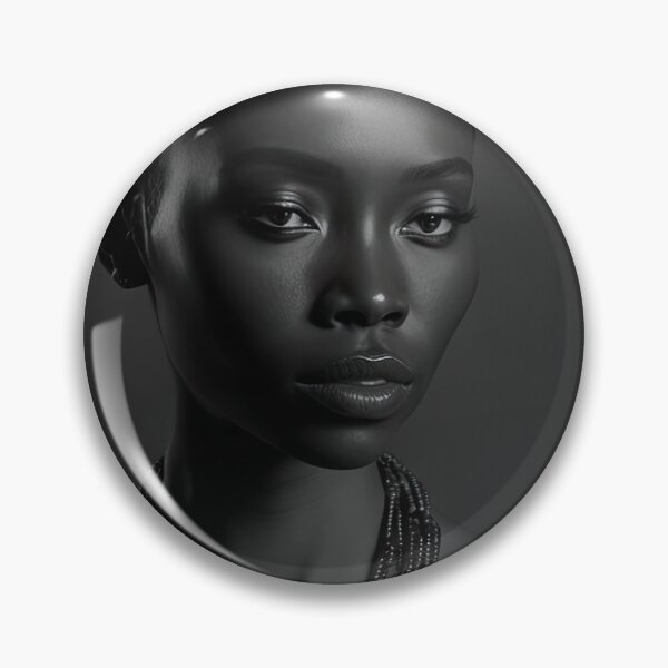 Item preview, Beautiful sensual black and white portrait of a black african woman - #7 designed and sold by 12points.