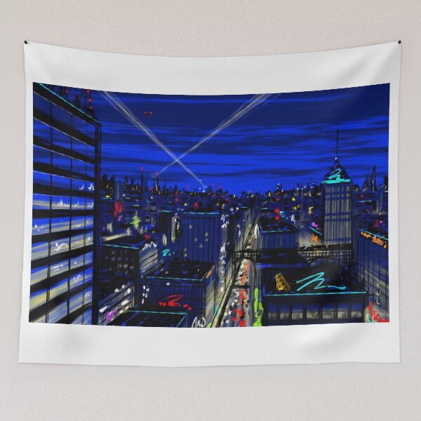 Item preview, "Cool Night"  - oils in ProCreate designed and sold by Rick714.