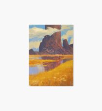 Rocks & River Art Board