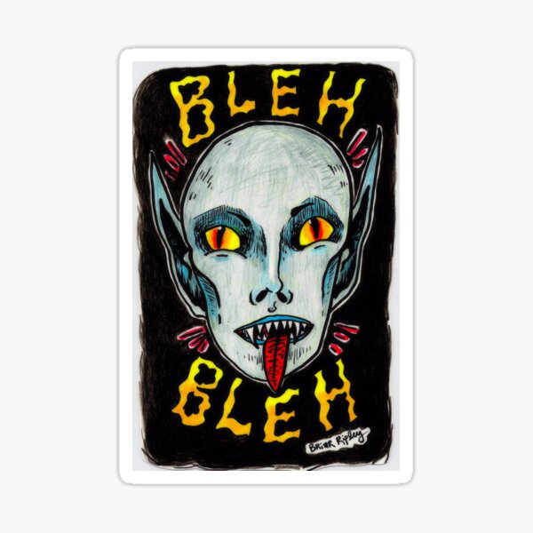 bleh! bleh! Sticker