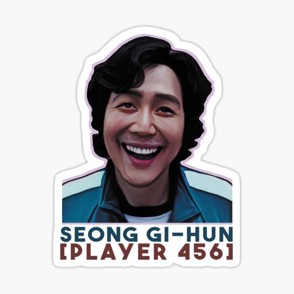 Item preview, Seong Gi-hun player 456 squid game designed and sold by Zilch-o.