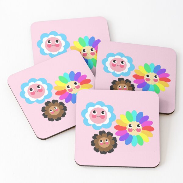 Item preview, Progress Rainbow Pride Flowers designed and sold by everything4eva.