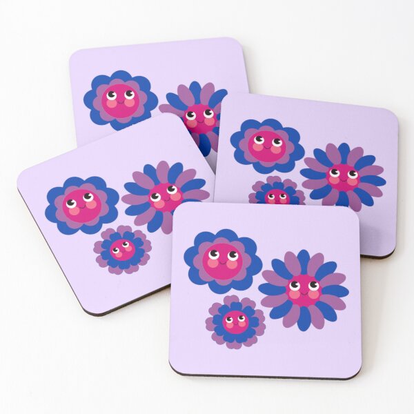 Item preview, Bi Pride Flowers designed and sold by everything4eva.