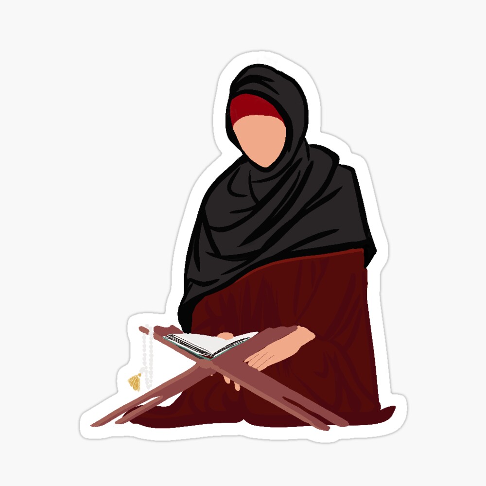 Pink Prayer Rug Sticker Sticker for Sale by siddiquinaz