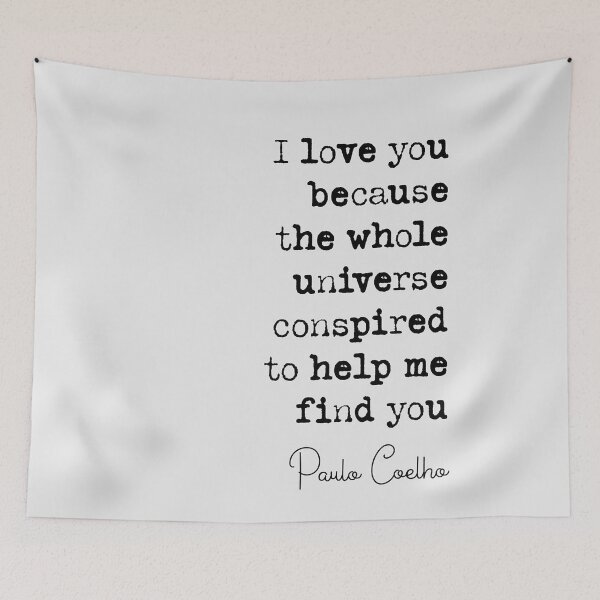 Item preview, Paulo Coelho Quote designed and sold by shaqueZaa.