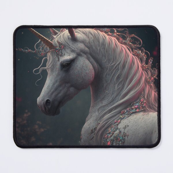 Item preview, Young Speckled White and Pink Magical Sparkling Unicorn (Equine) designed and sold by Dragonstrom.
