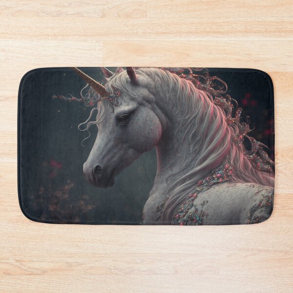 Item preview, Young Speckled White and Pink Magical Sparkling Unicorn (Equine) designed and sold by Dragonstrom.