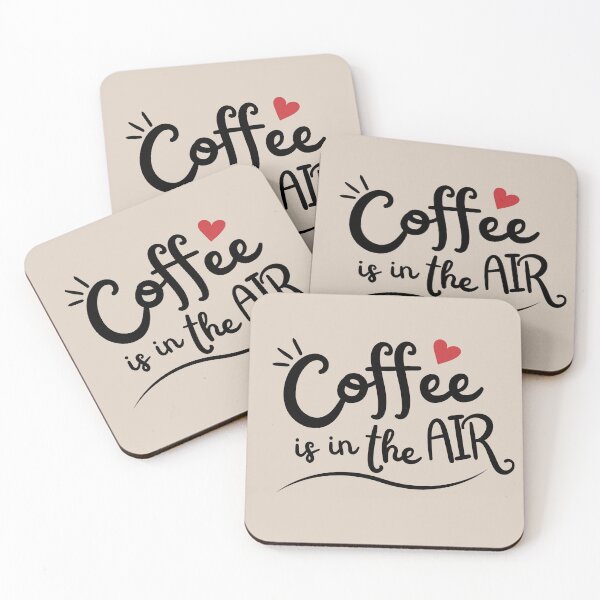 Item preview, Coffee is in the Air designed and sold by FrescoNat.