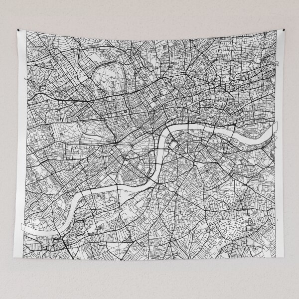 Item preview, London Map Minimal designed and sold by HubertRoguski.