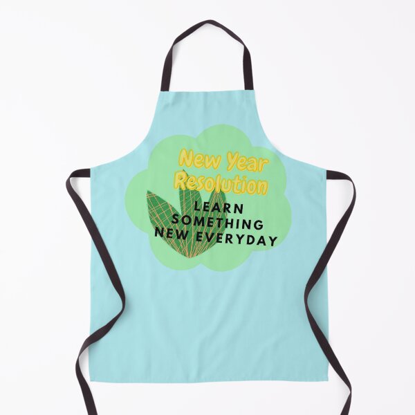Item preview, New Year Resolution - Learn something new everyday designed and sold by aywchen.