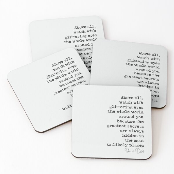 Item preview, Roald Dahl Quote designed and sold by shaqueZaa.