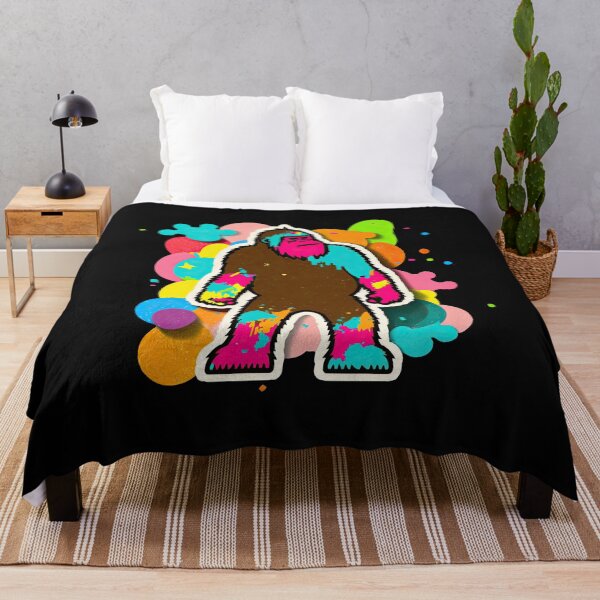 Artikelvorschau, Cute Kawaii Bigfoot - Bold Color Pop Art Design entworfen und verkauft von francodelgrando.