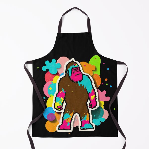 Artikelvorschau, Cute Kawaii Bigfoot - Bold Color Pop Art Design entworfen und verkauft von francodelgrando.
