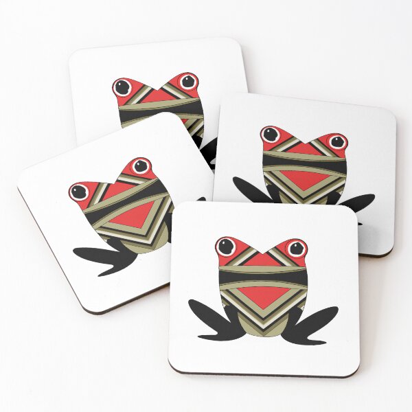 Item preview, Frog Pacific Northwest Native American Indian Style Art designed and sold by GrizzlyMountain.