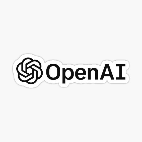 openAI chatGPT AI sitcker Sticker
