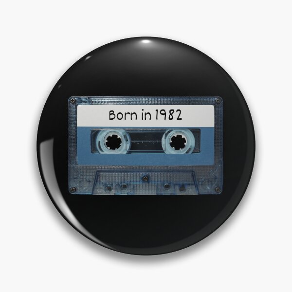 Item preview, Born in 1982 Cassette Tape Design Birthday Gift Idea designed and sold by RetroDesignsNW.
