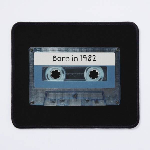 Item preview, Born in 1982 Cassette Tape Design Birthday Gift Idea designed and sold by RetroDesignsNW.